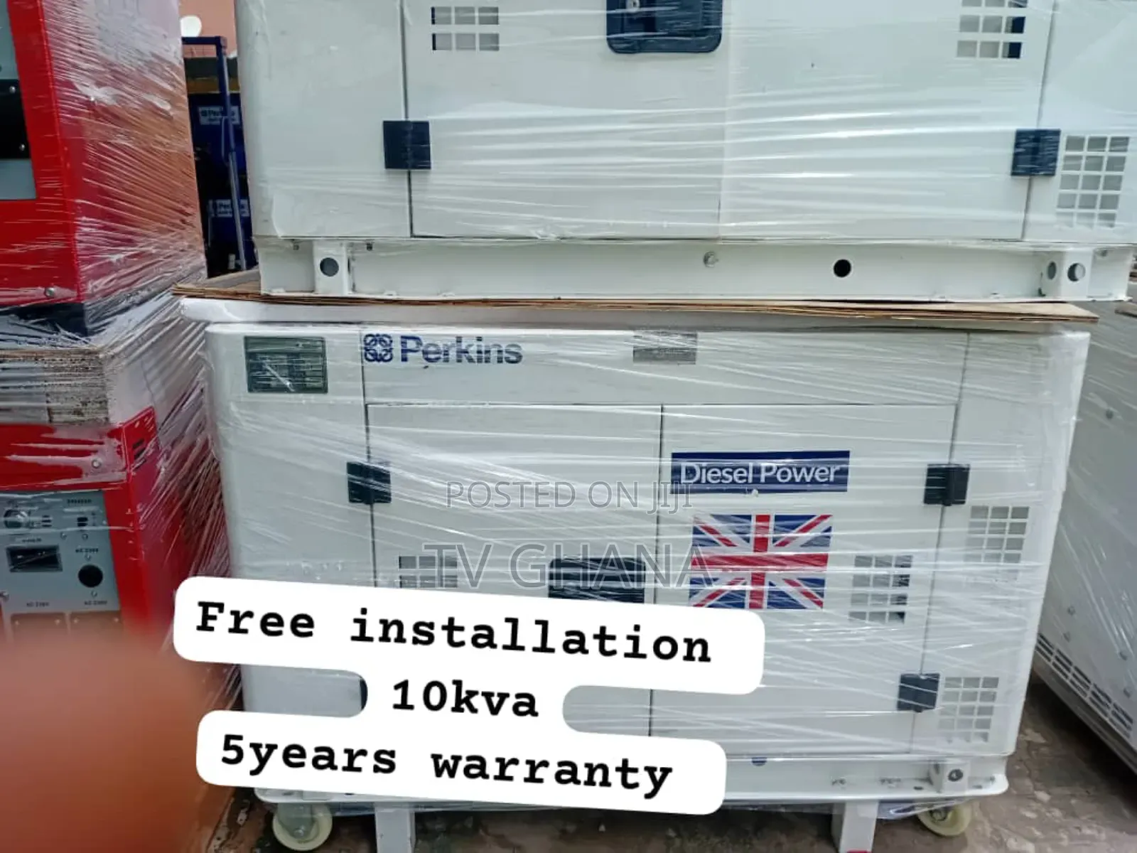 Alpha Fire Perkins Diesel Generator 10kva 13000watt