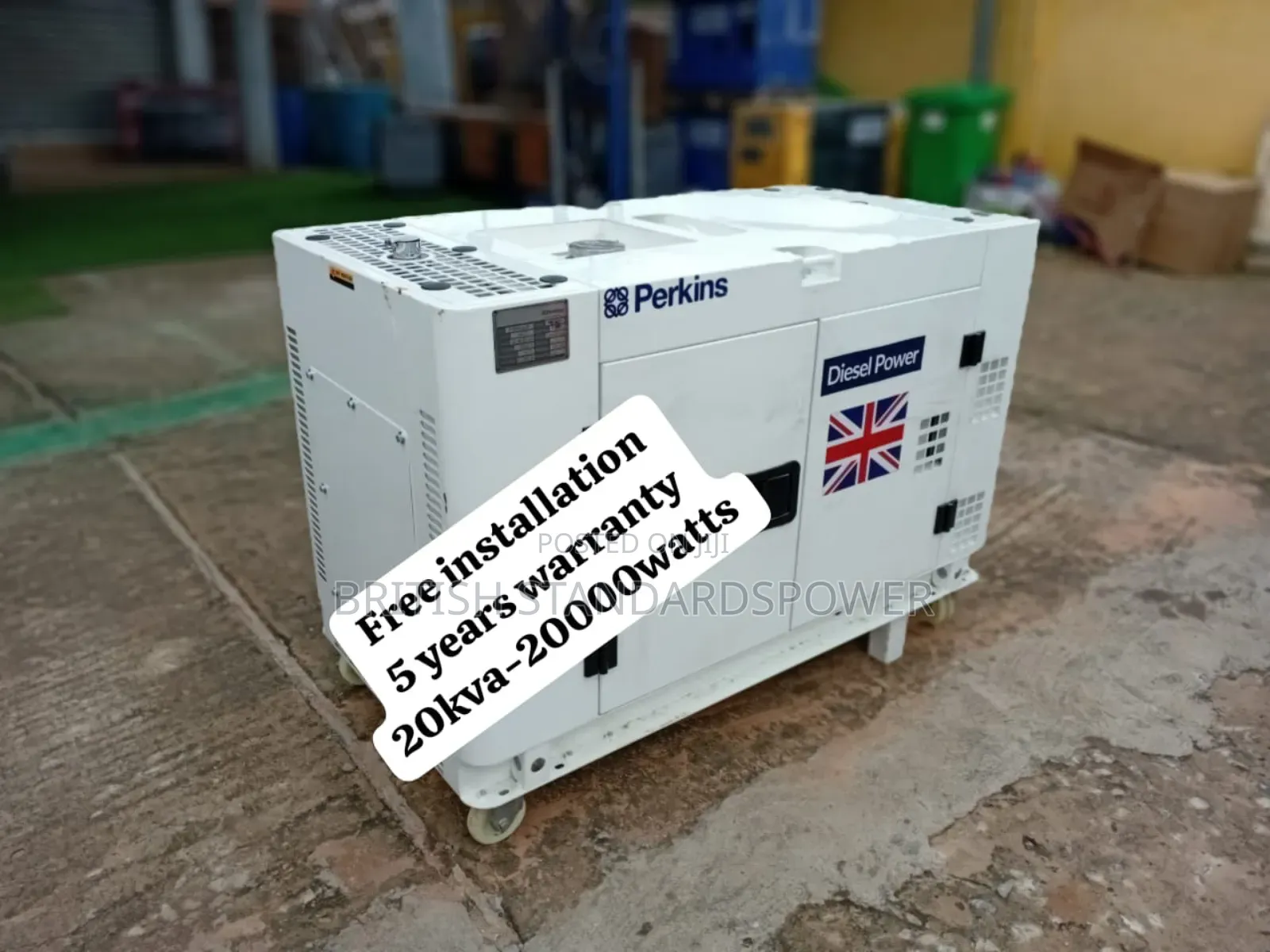 Dual Power 20kva Silent Diesel Generator