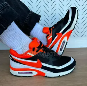 Nike Air Max Orange and White