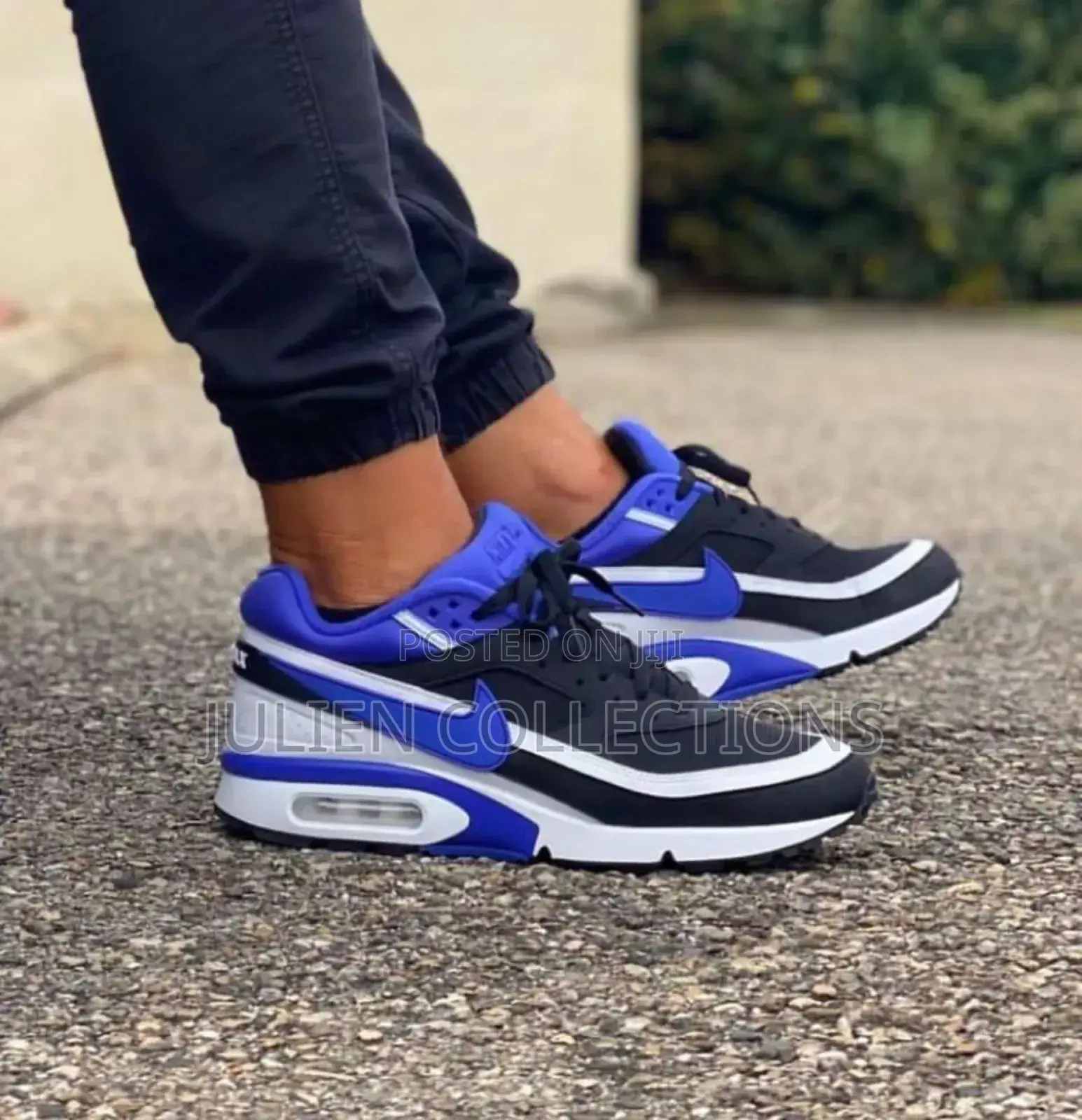 Nike Air Max Bw Blue Black and White