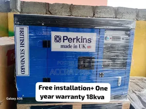 Actual Power Capacity Perkins 18kva Gen 18kva Genset