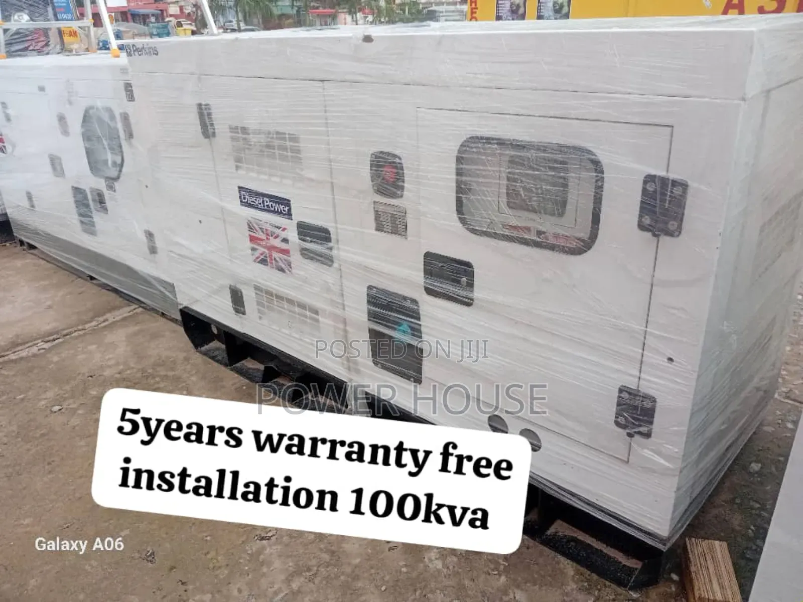 Crystal Edge 100kva Perkins Diesel Generator