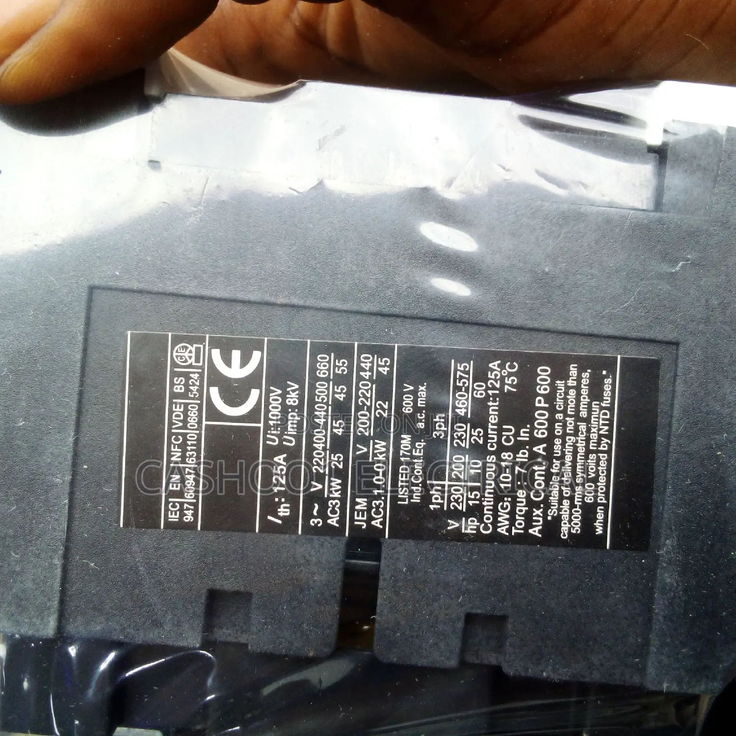 125a Contactor