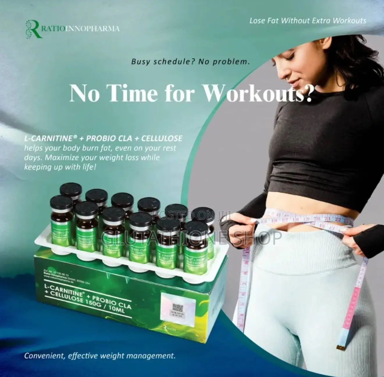 New L-Carnitine + Probio Cla + Cellulose Weight Loss