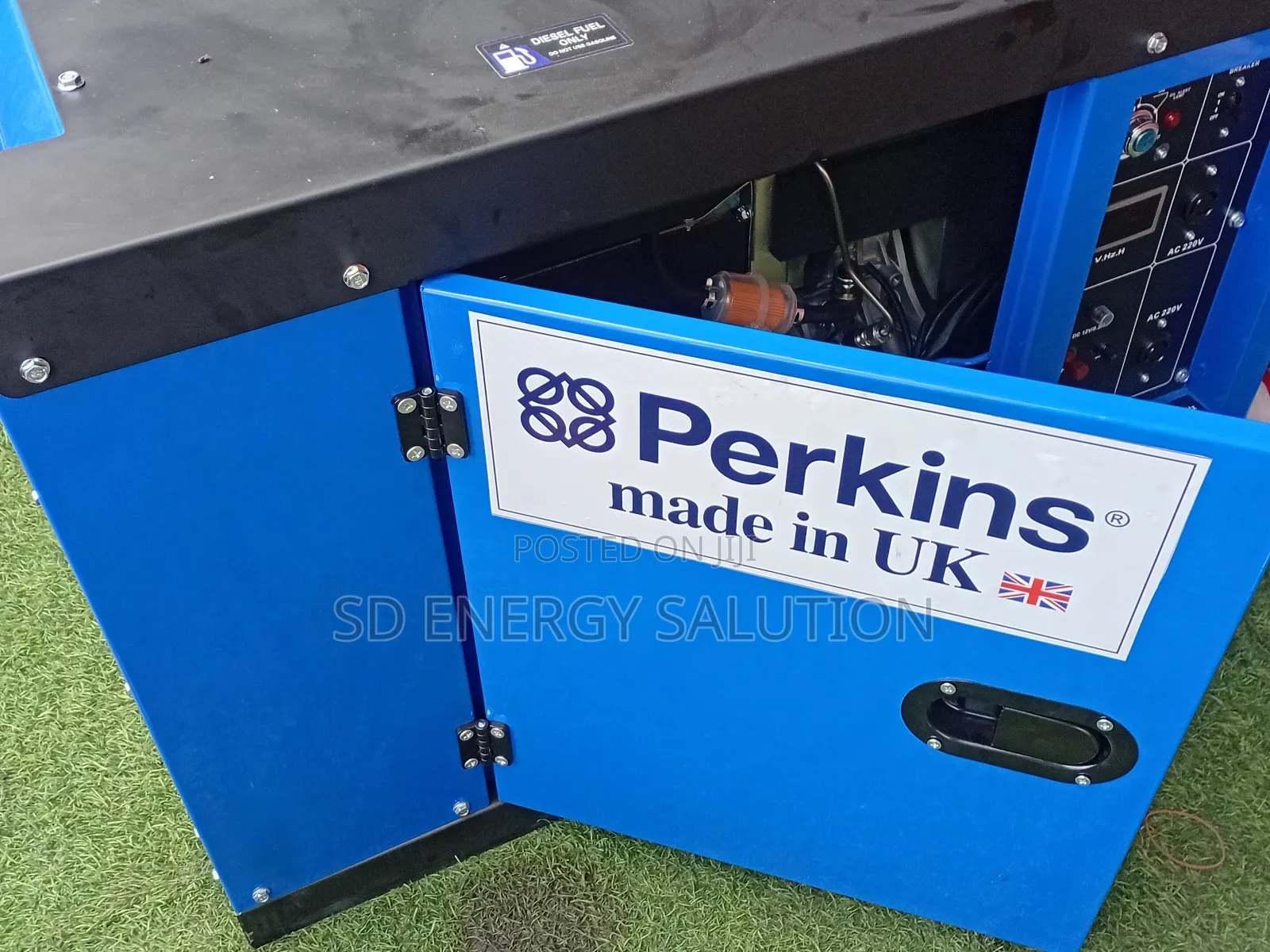 Secure 15kva Perkins Generator Uk Made Silent Diesel