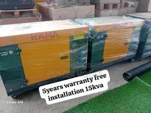 Crystal Forge Kama 15kva 16500watts Diesel Kama 15kva Diesel
