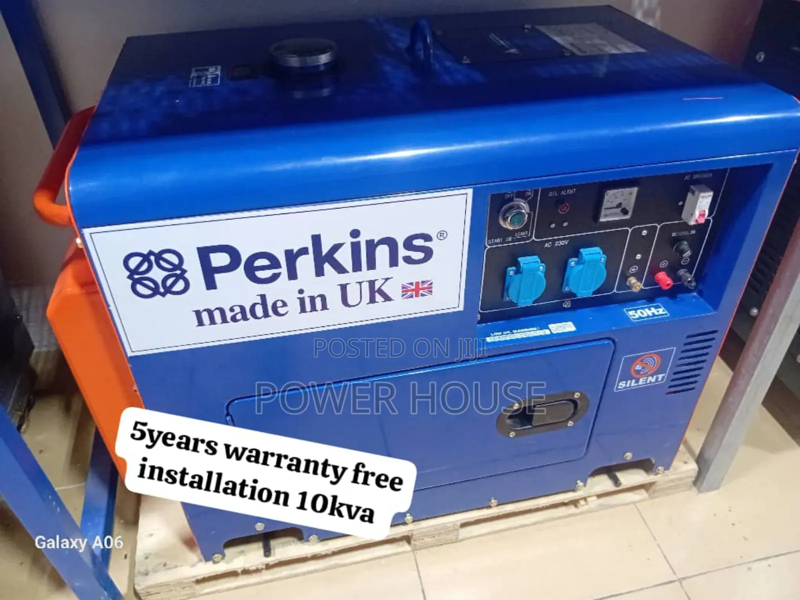 Crystal Pannel Perkins Diesel Generator 10kva 13000watts
