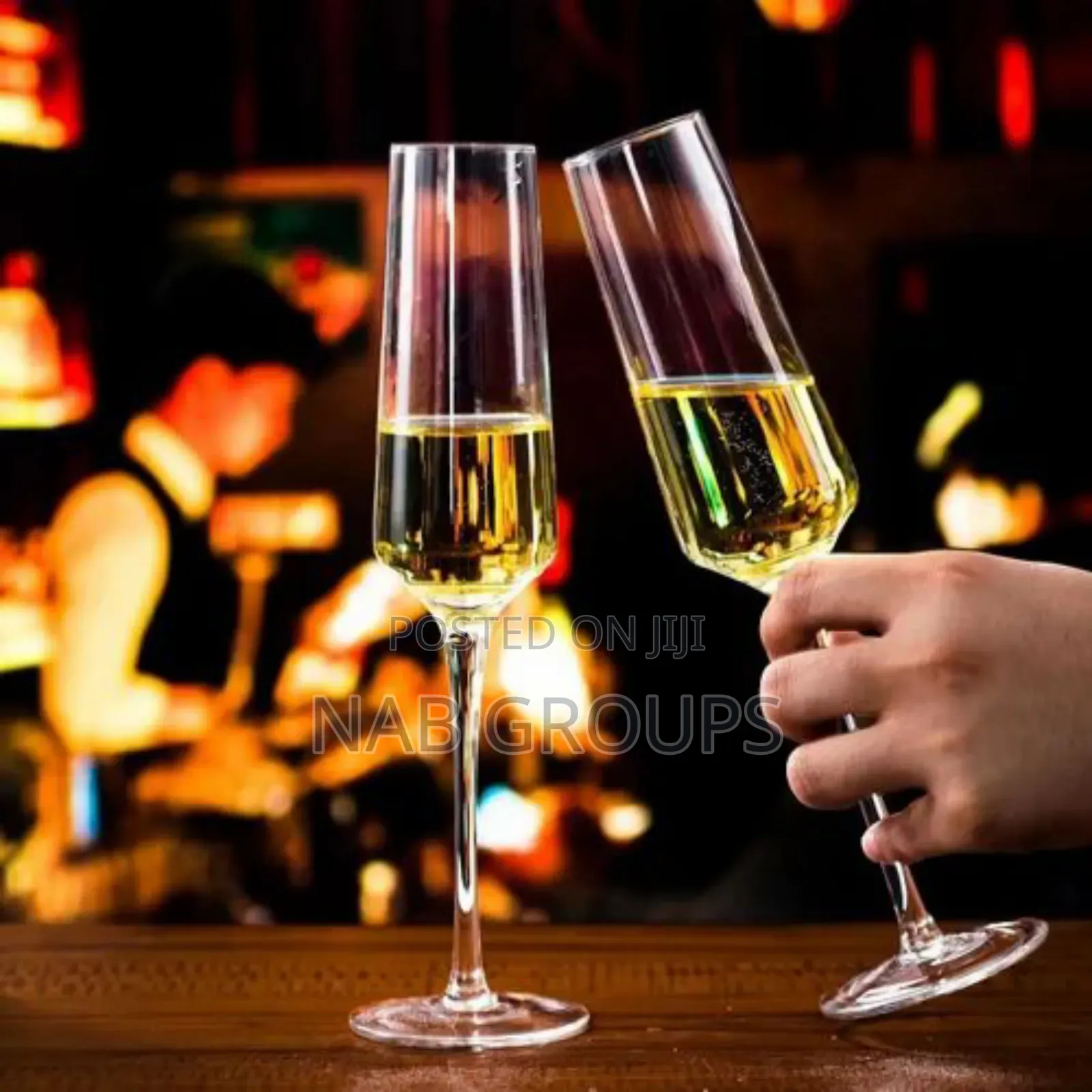 Crystal Champagne Glasses