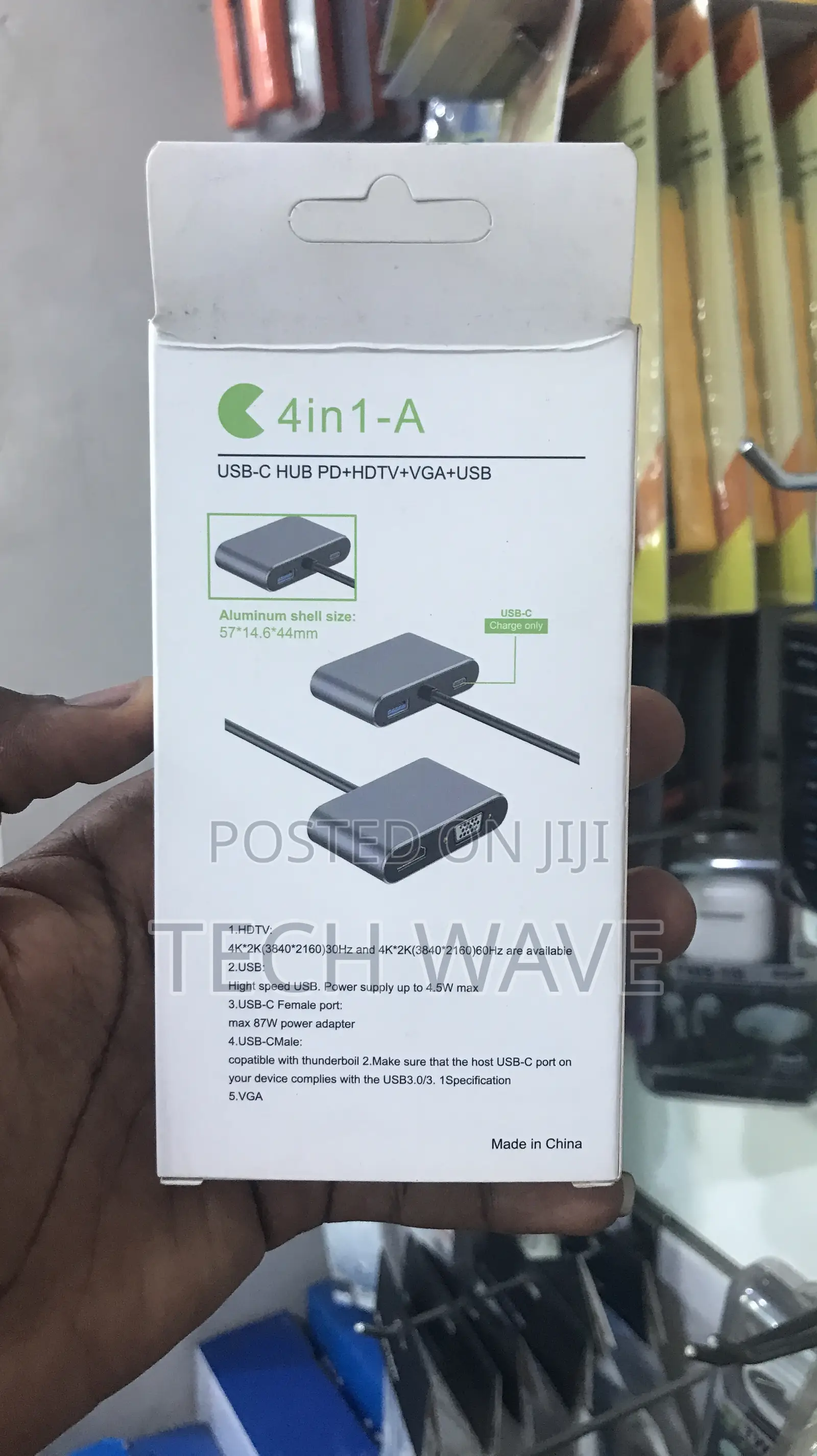 Type C 4 in 1 Adapter