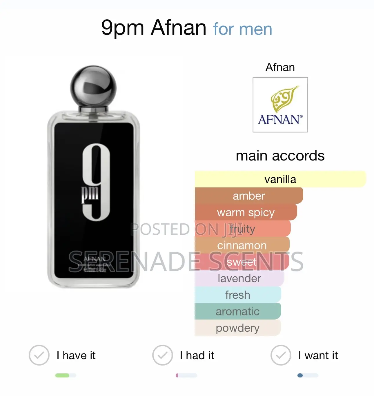 Afnan 9pm 100ml