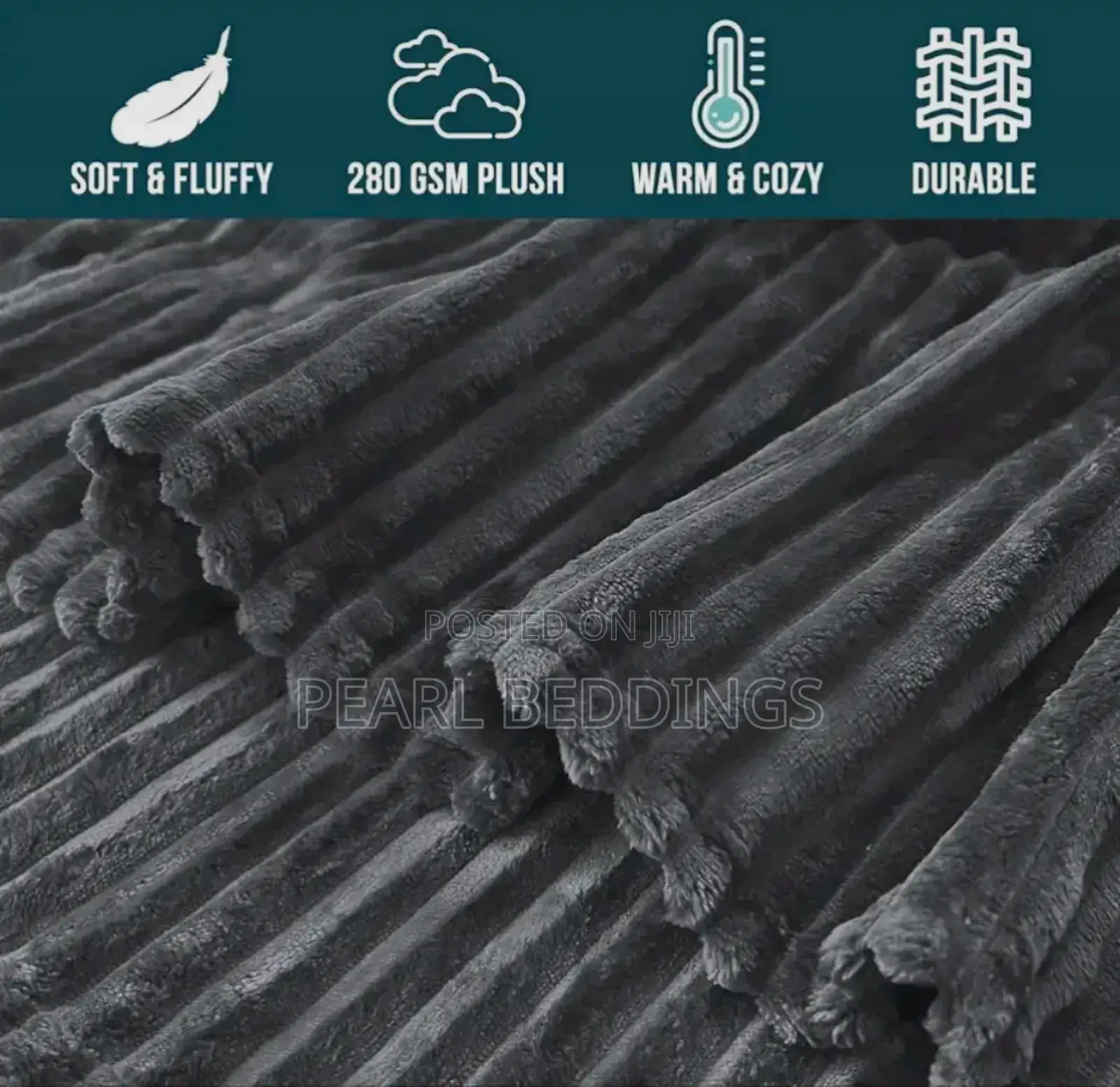Quality Plush Throw Blanket Available In Different Colors