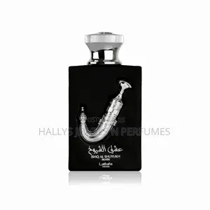 Ishq Al Shuyukh Silver Perfume by Lattafa, 100ml, Men's