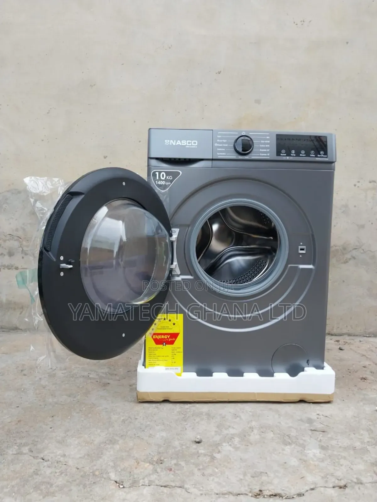 Nasco 10kg Fully Automatic Washing Machine