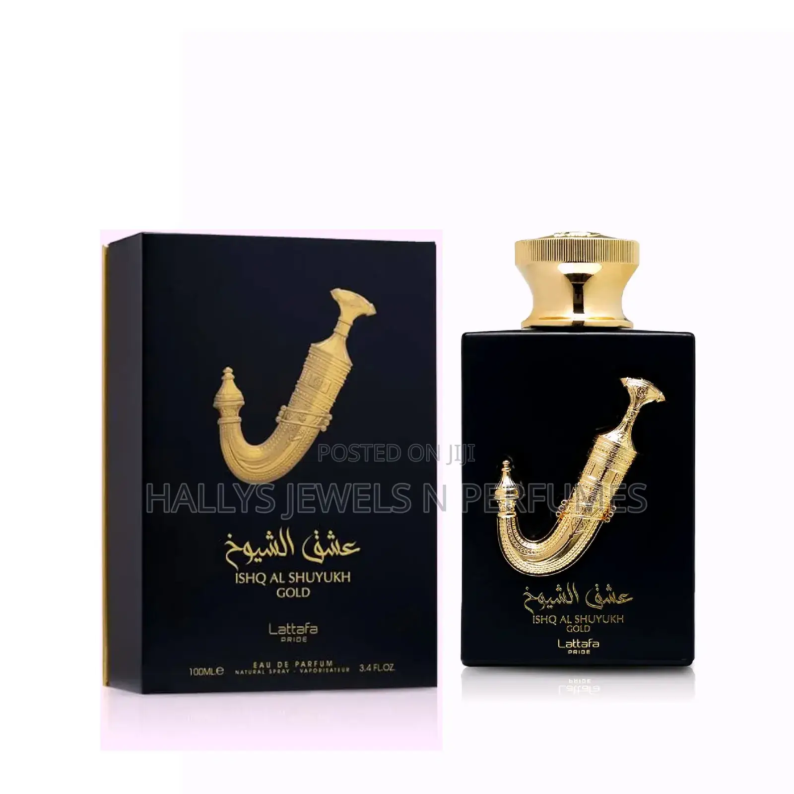 Ishq Al Shuyukh Gold Perfume by Lattafa, 100ml, Unisex