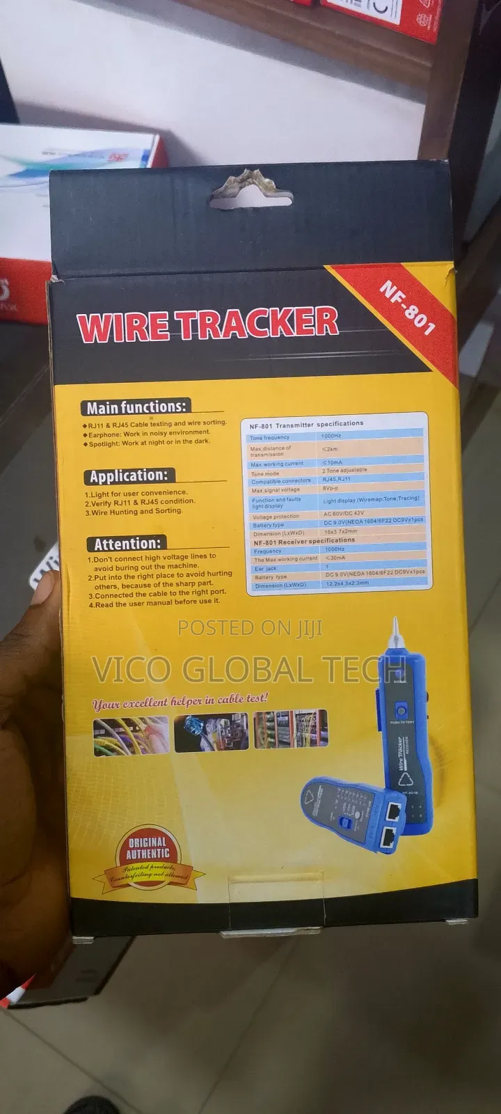 Nf-801 Wire Tracker