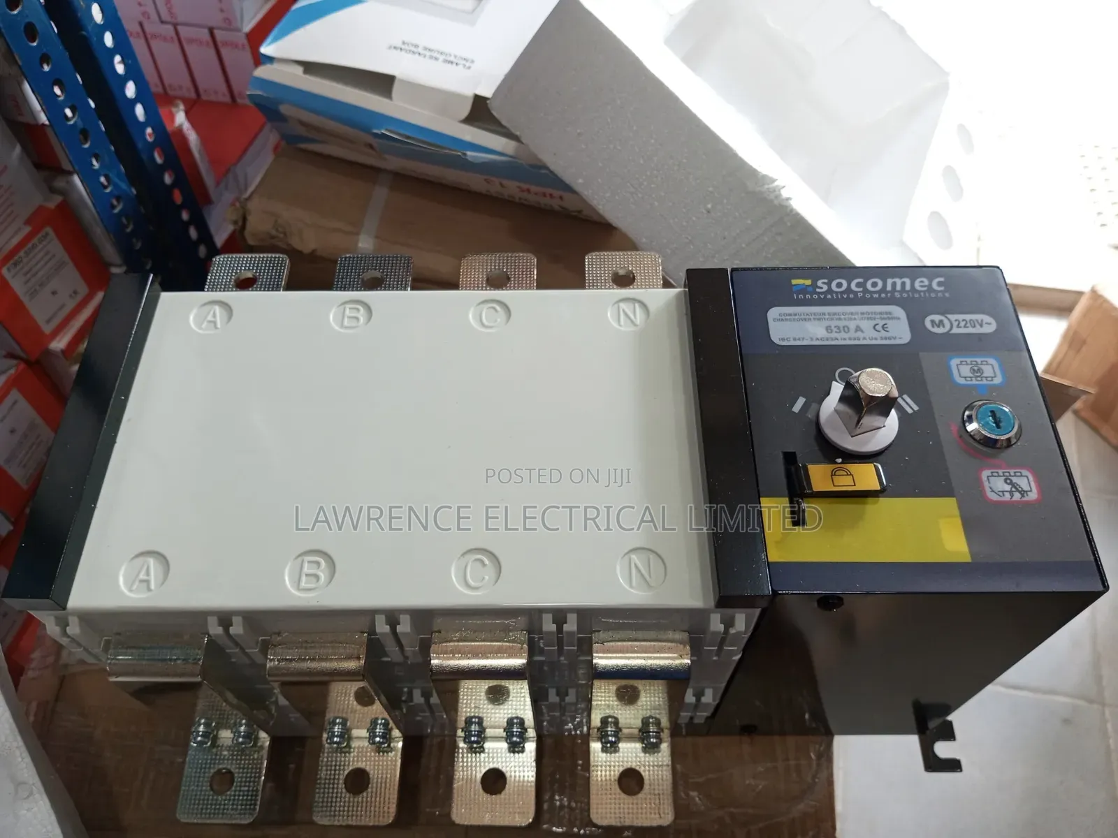 630amps 4pole Automatic Change Ats