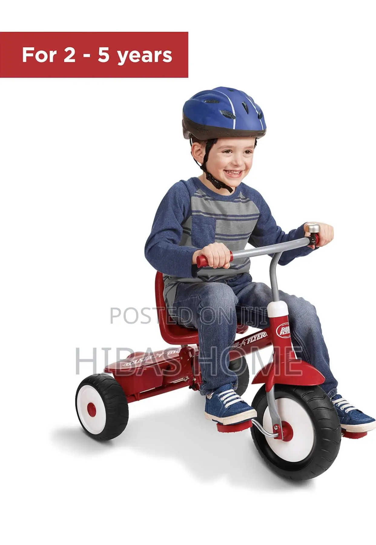 Radio Flyer Deluxe Steer Stroll Kids Tricycle Bicycle