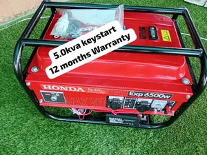 5.0kva Honda 6500watts Keystart Generator Generator