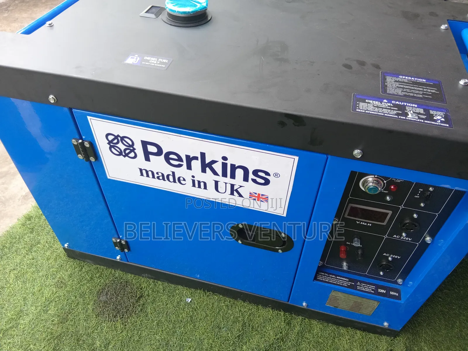 Manageable Single Phase Perkins Generator 15kva Generator