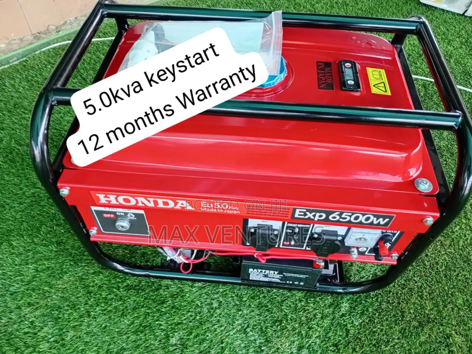 Alpha Honda Honda 5.0kva 6500watts Petrol Engine Generator