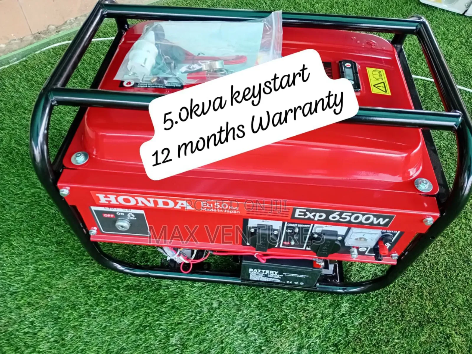 Key Start Honda 6500watts Japan Shipped Power Supply