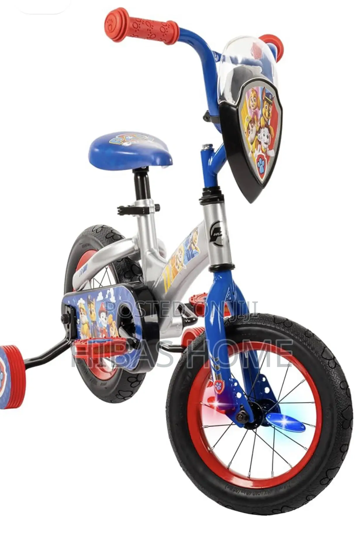 Huffy Paw Patrol 12” Bicycle For Kids Lights 3-5yrs