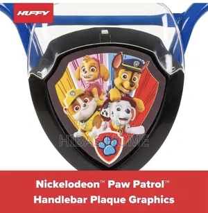 Huffy Paw Patrol 12” Bicycle For Kids Lights 3-5yrs