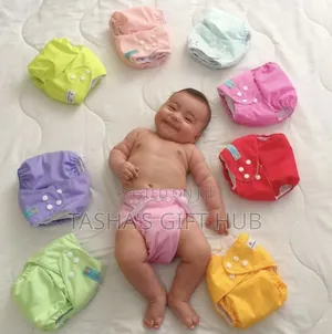 Photo - Washable Reusable Diaper Pant (0-3yrs)(Adjustable Absorbable
