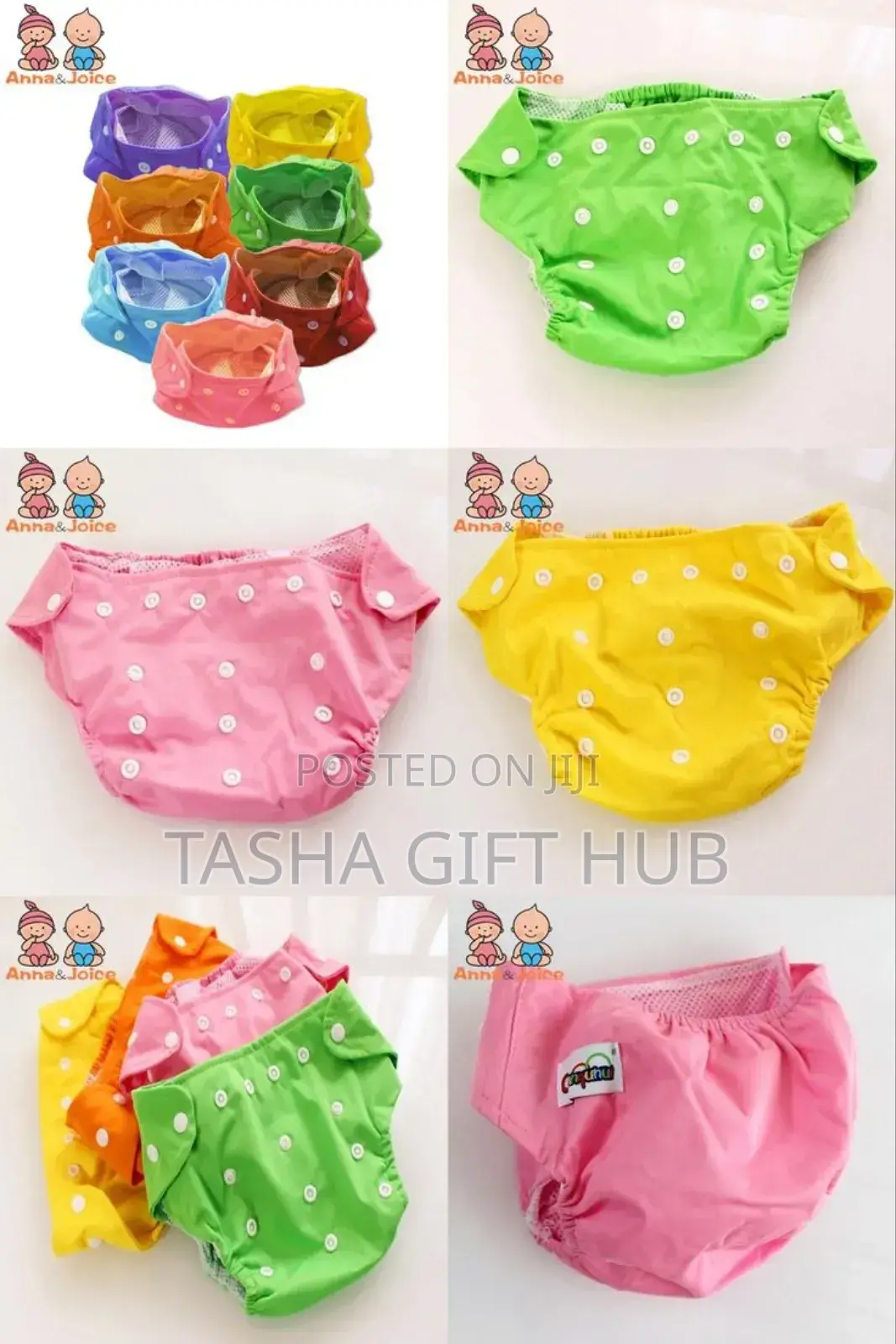 Washable Reusable Diaper Pant (0-3yrs)(Adjustable Absorbable