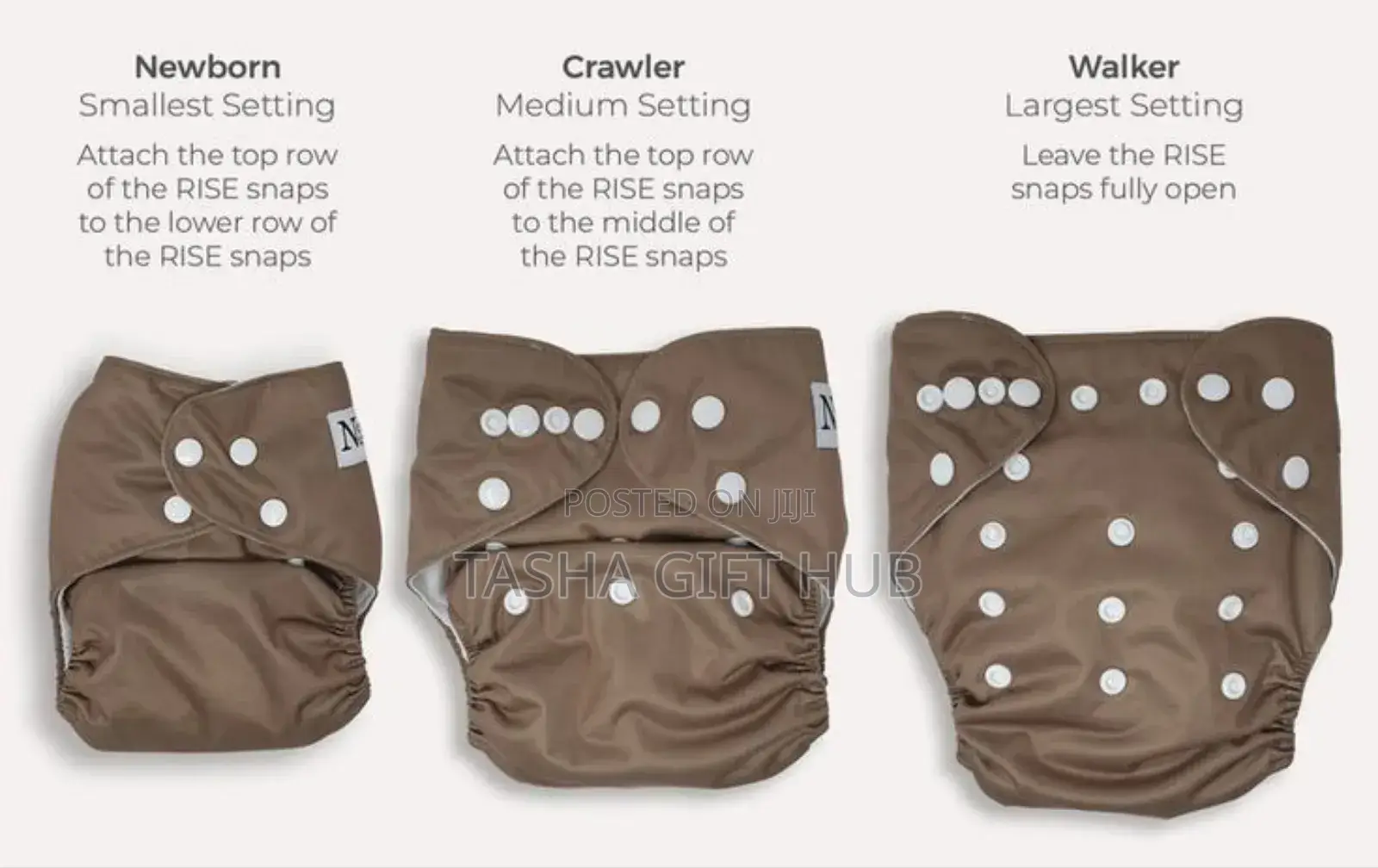 Washable Reusable Diaper Pant (0-3yrs)(Adjustable Absorbable
