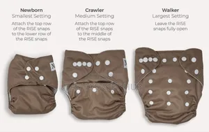 Washable Reusable Diaper Pant (0-3yrs)(Adjustable Absorbable
