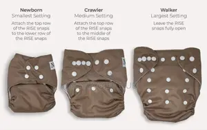Washable Reusable Diaper Pant (0-3yrs)(Adjustable Absorbable