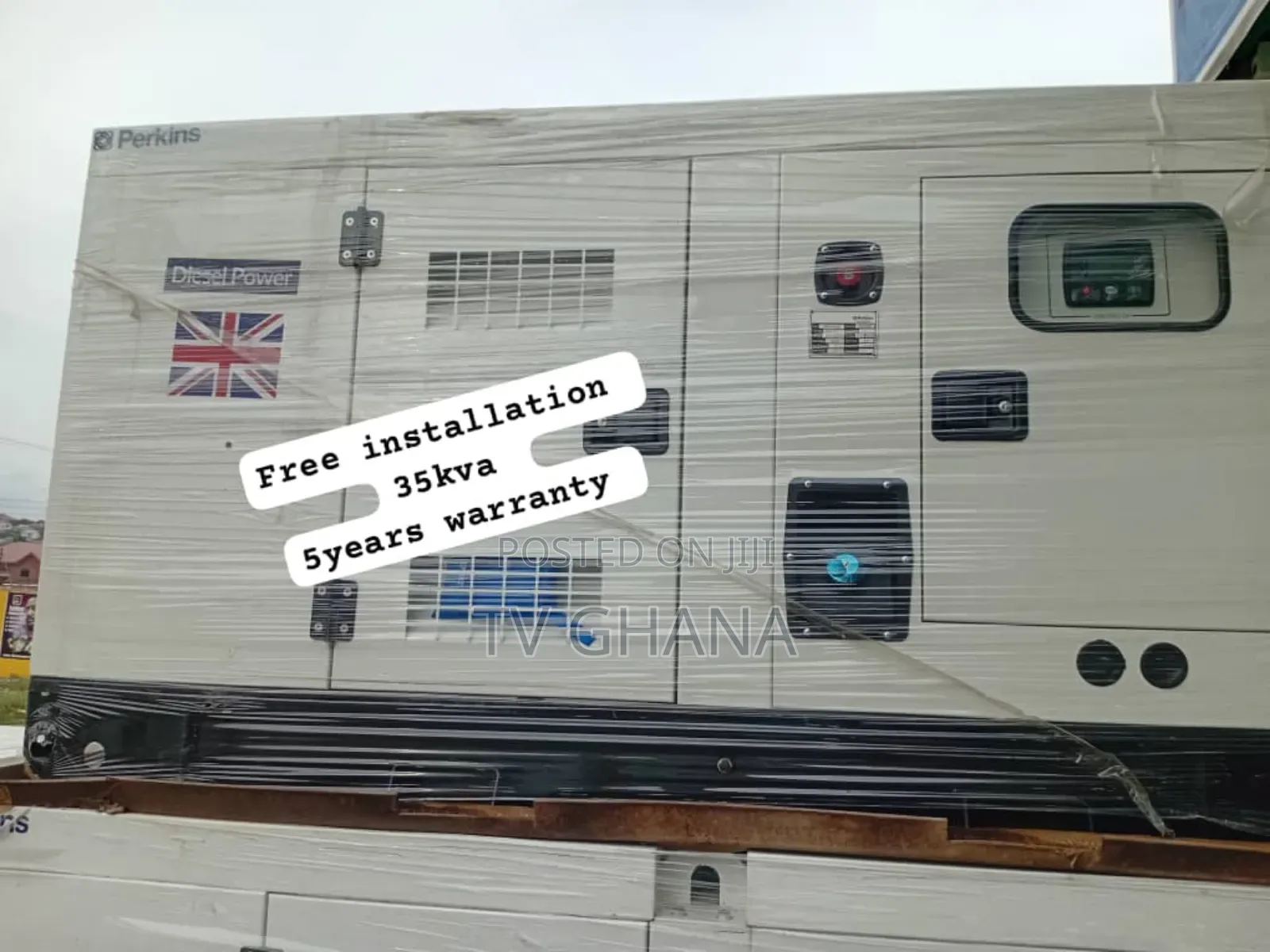 Brandboost Perkins Diesel Generator 35kva