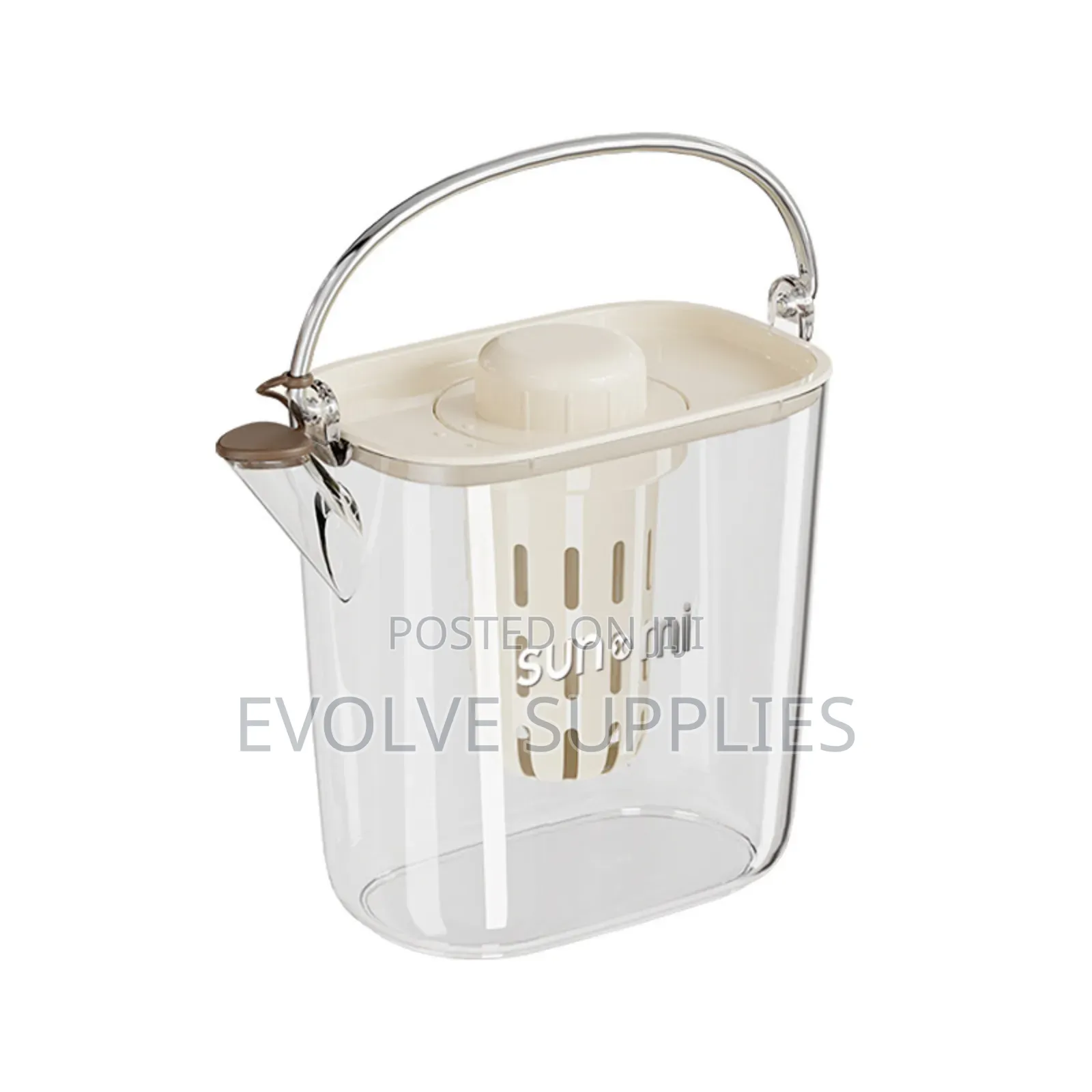 1200ml Plastic Pitcher With Handle