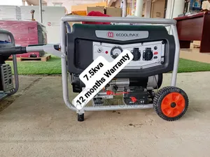 Brand New Ecoolmax 7.5kva Genset Petrol Powered 7.5kva