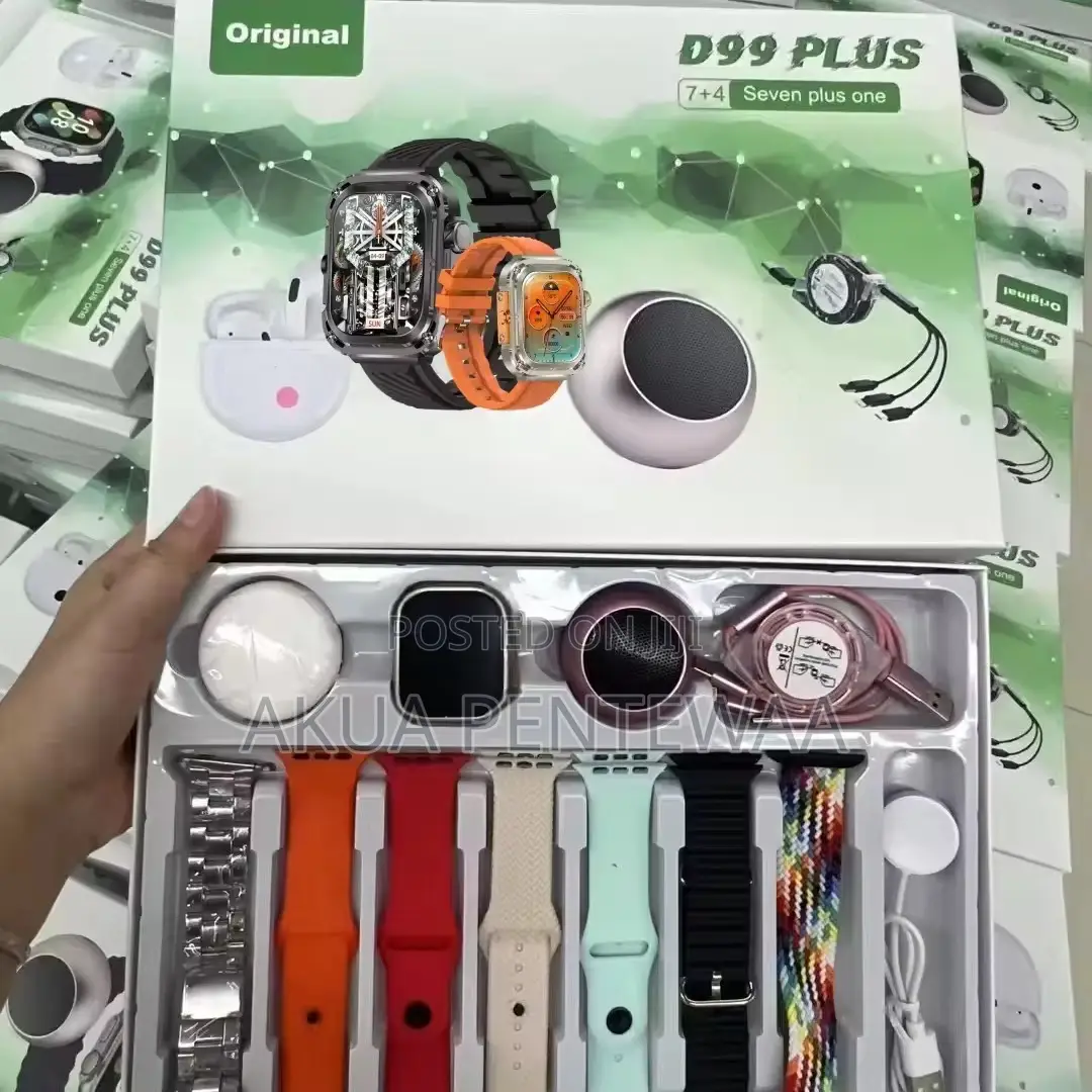 Smart Watch, Rechargeable Fan, Beautiful Airpod , Straps