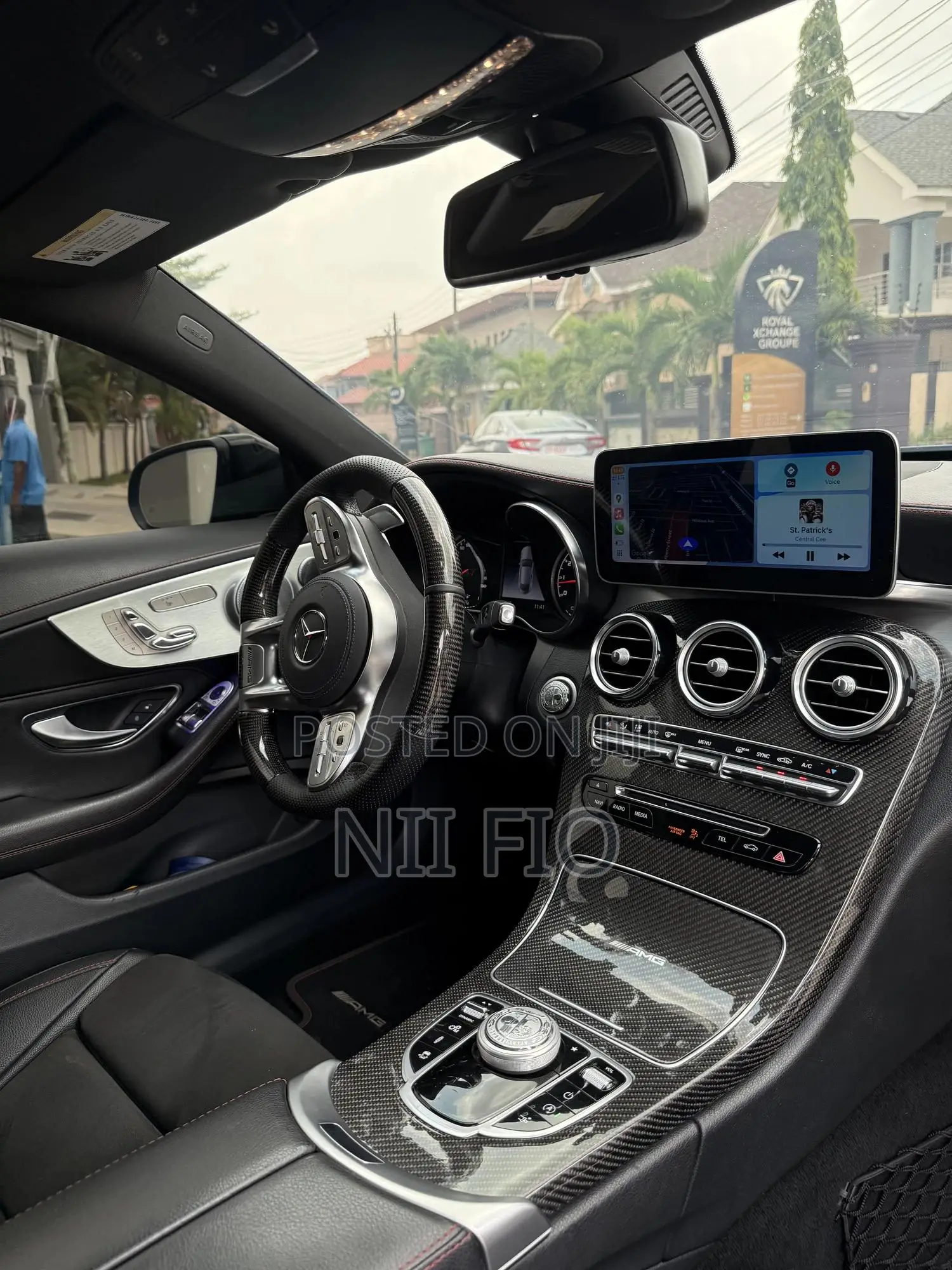 Mercedes-Benz C43 4Matic Coupe AWD (3.0L V6 9AM) 2018 Blue