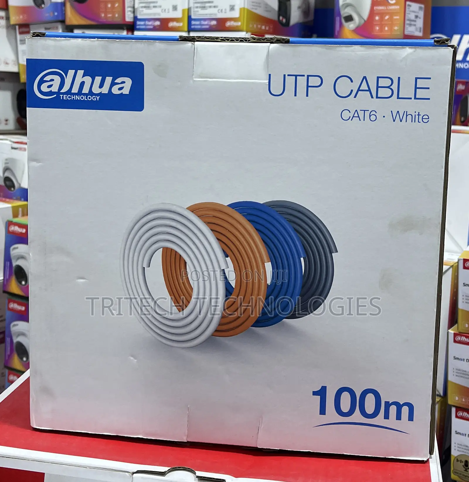 Dahua Utp Cable 100m Pure Copper Pfm920-6un-C-100