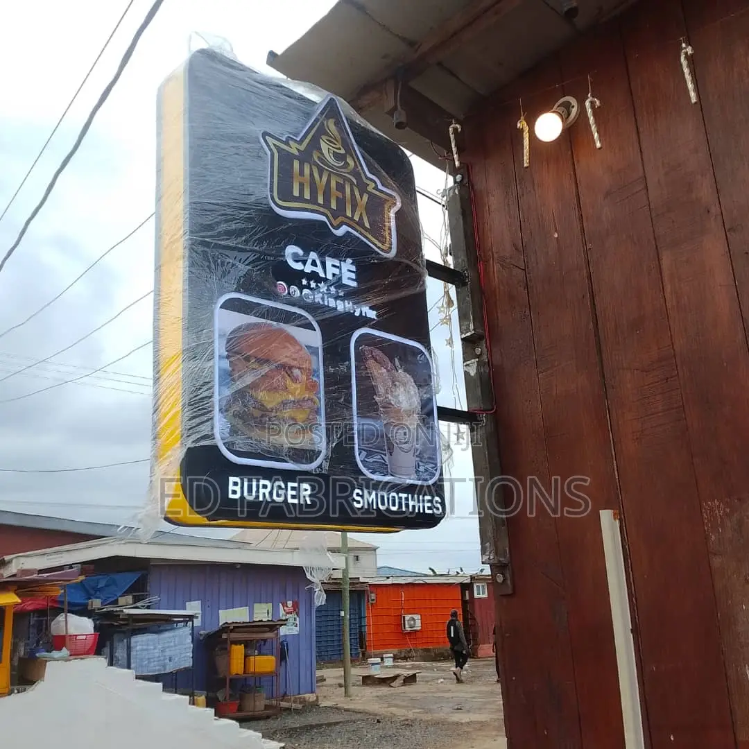 3d Signage With Light