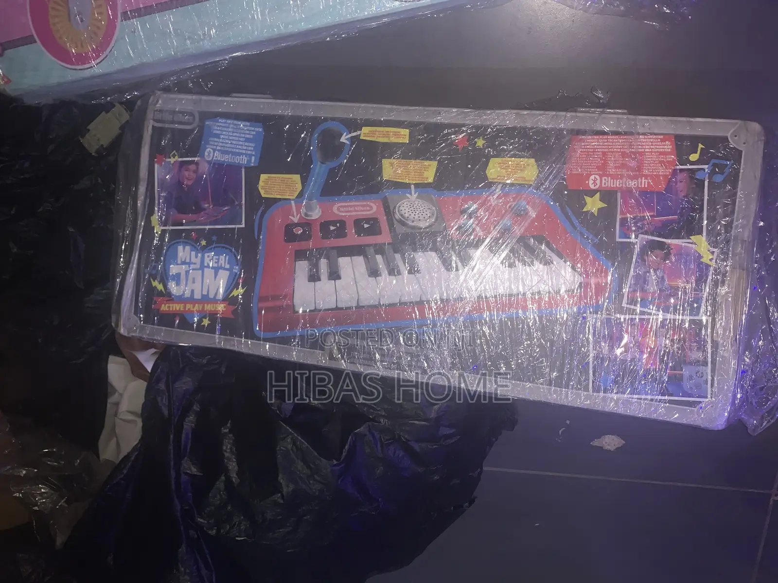 Little Tikes My Real Jam Keyboard Microphone Kids Piano