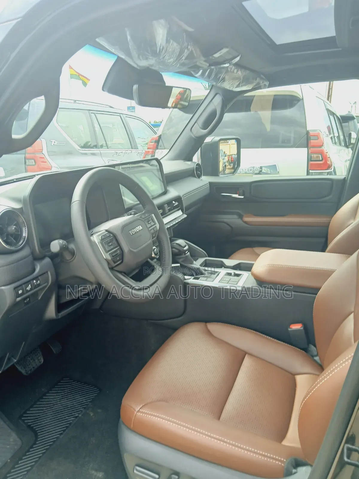 New Toyota Land Cruiser Prado 2025 Black