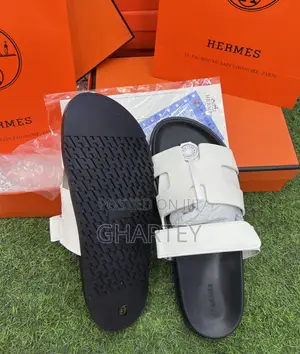 Fashion Hermes Sandals for Women || White