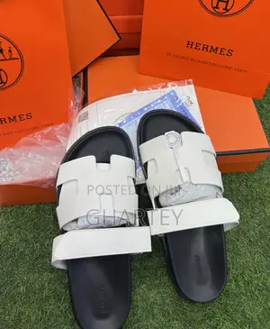 Fashion Hermes Sandals for Women || White