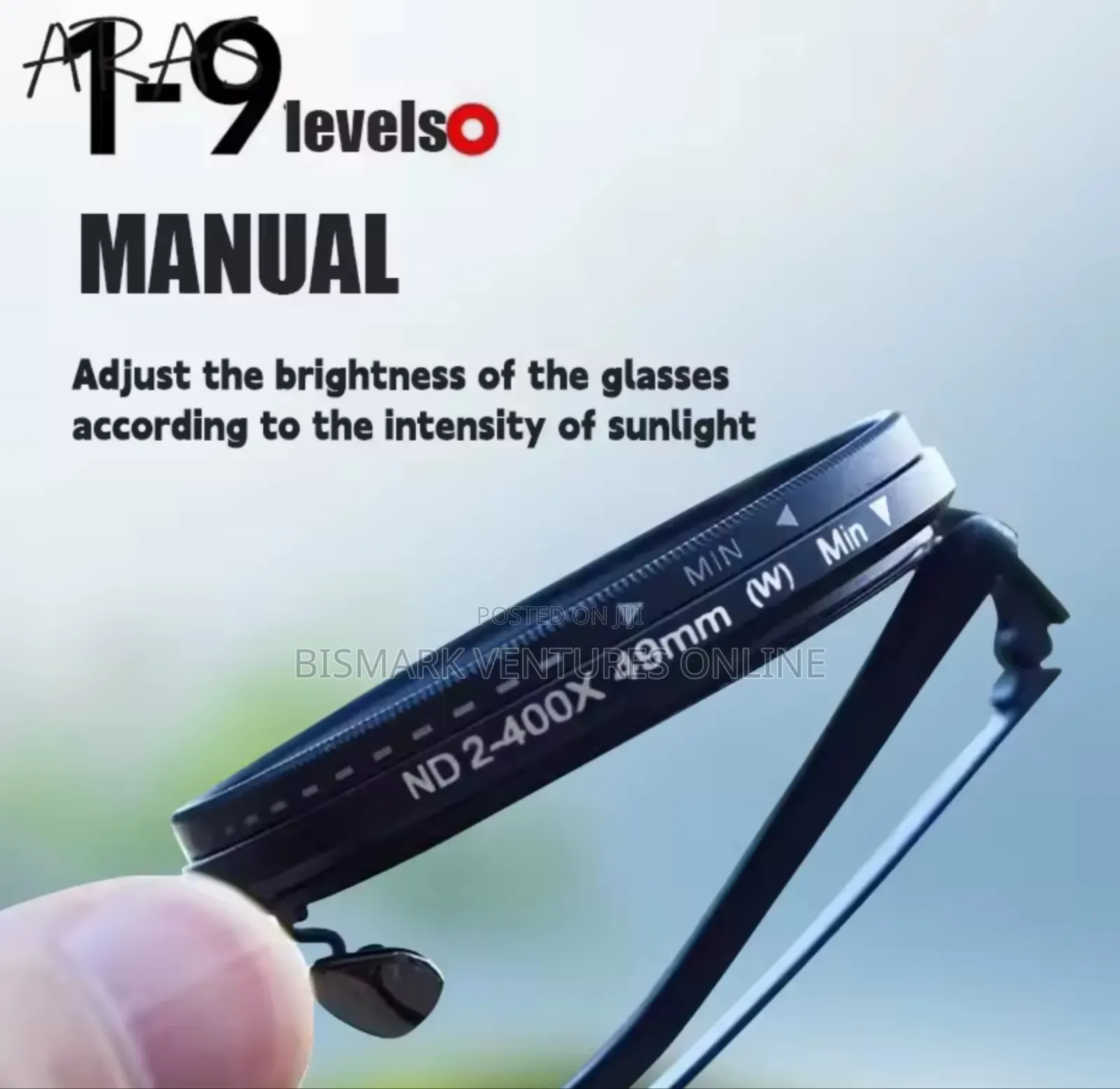 Nd9 Lens, Polarised Sunglasses