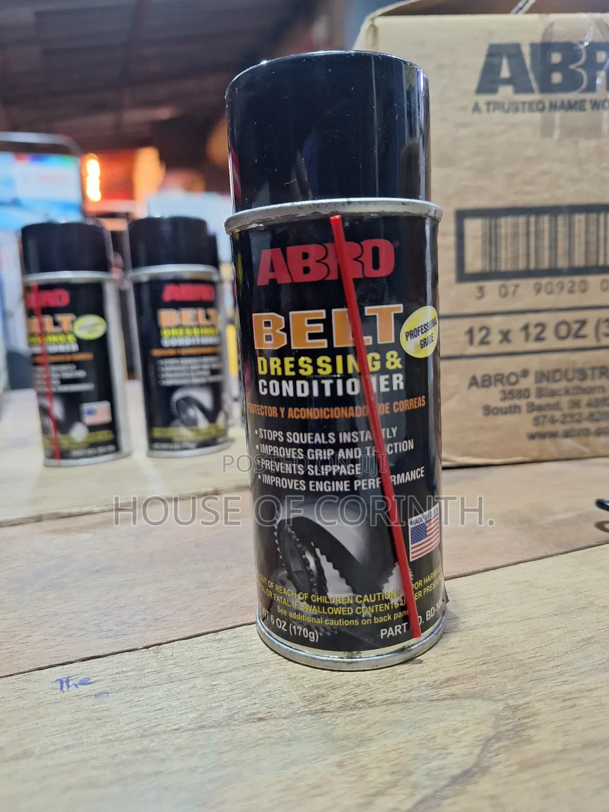 Belt Dressing Conditioner Abro Fanbelt Timing Belt Etc