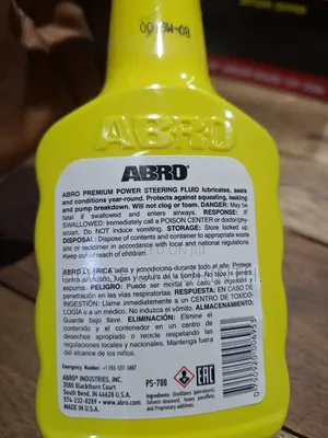 Power Steering Fluid, Abro