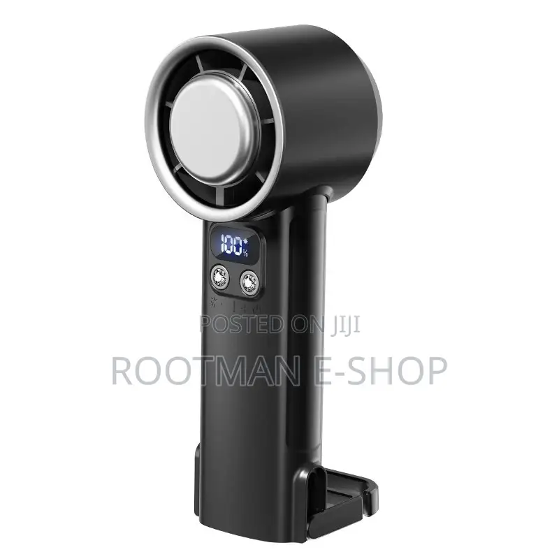 Efficient Cooling Portable Fan With Adjustable Wind Speeds