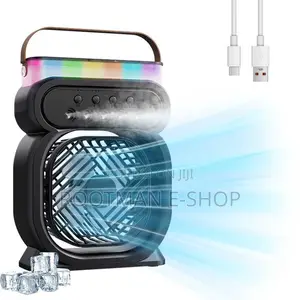 Portable Spray Air Conditioner Electric Table Misting Fan