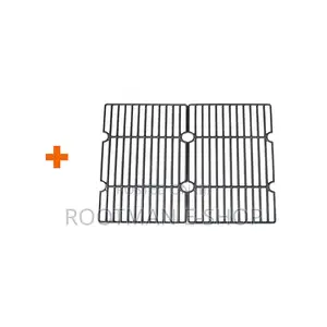 Cosmogrill Outdoor Smoker Charcoal BBQ With Cast Iron Grills