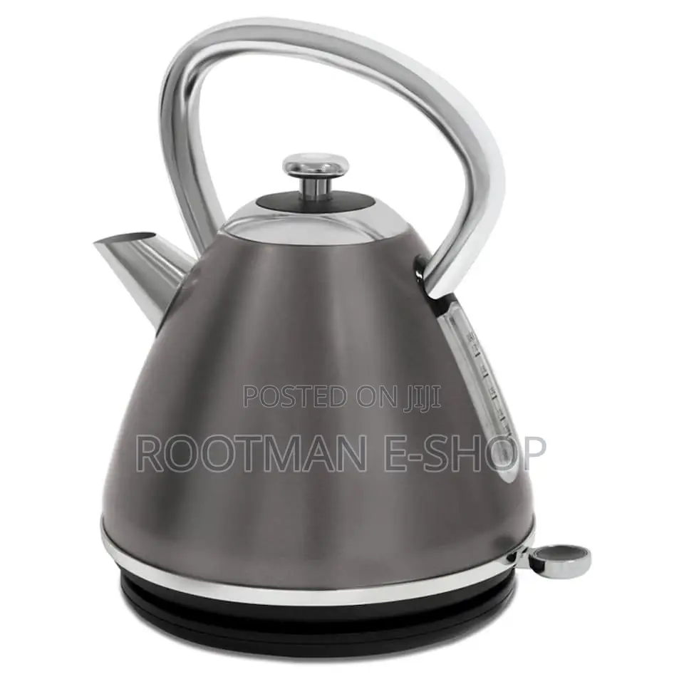 Tesco Deco Stainless Steel Pyramid Kettle